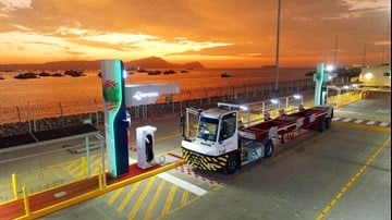 DP World Callao fleet of 20 Electric Terberg Termina......